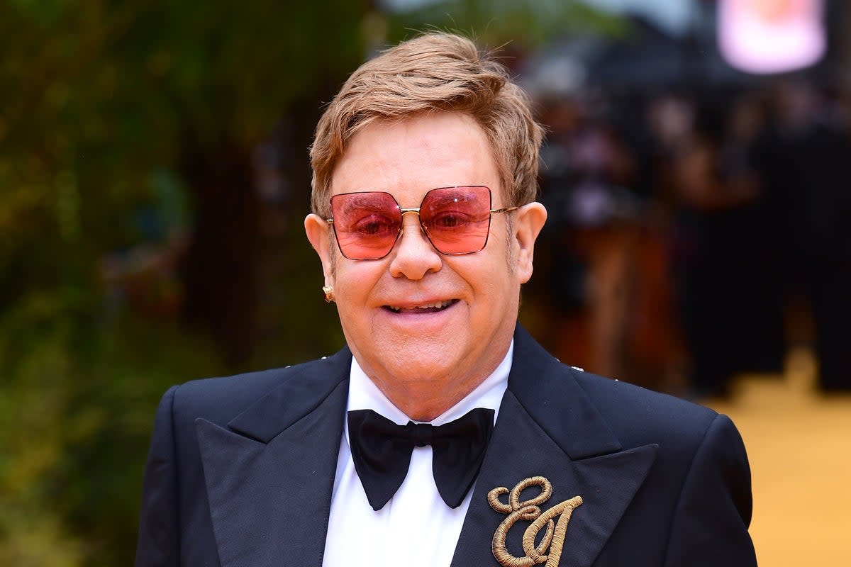 Sir Elton John will address MPs on Wednesday and urge them to do more to eliminate HIV in England by 2030 (PA Archive)