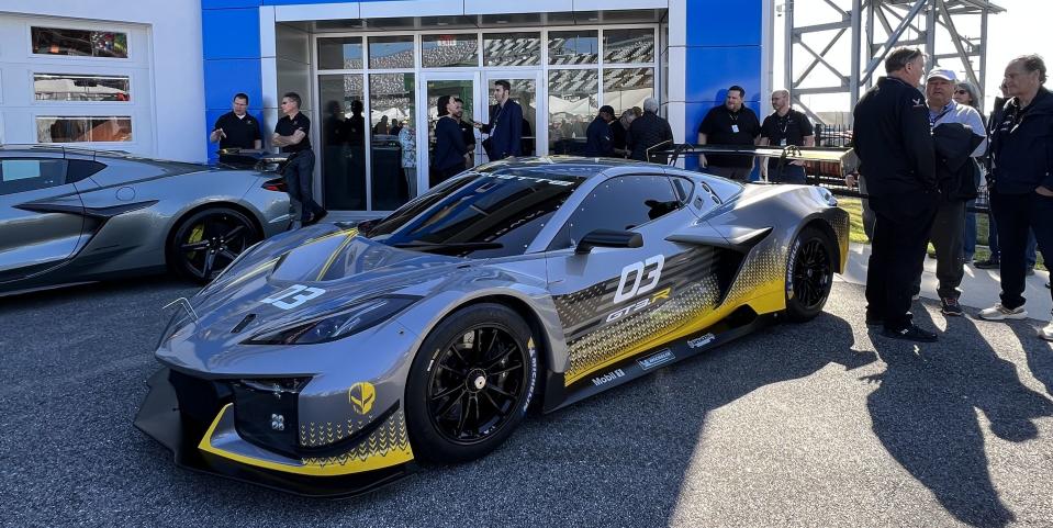 chevrolet corvette z06 gt3r