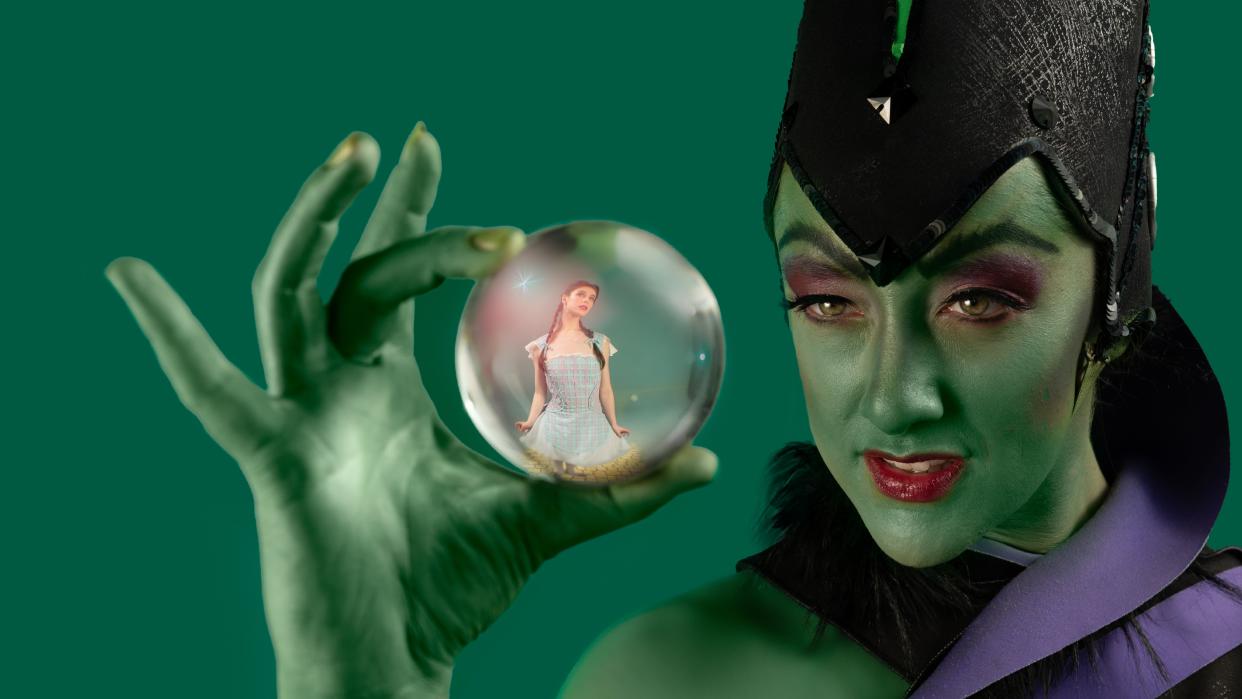 Cincinnati Ballet dancers Samantha Griffin – in the green make-up – and Nikita Boris are seen in an image from Septime Webre’s production of “The Wizard of Oz,” which the company will perform as part of its newly announced 2024-2025 season.