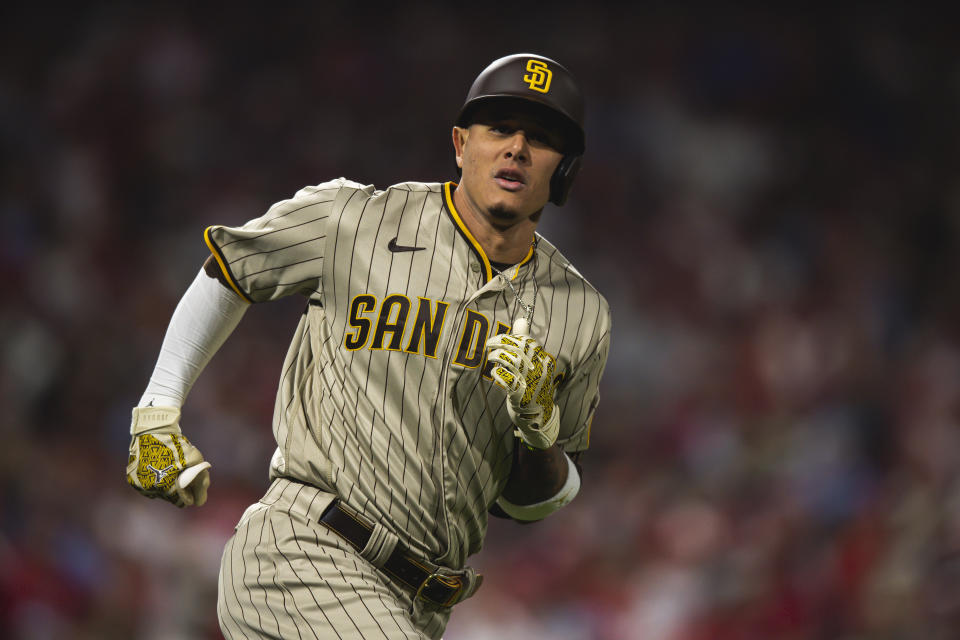 Manny Machado has played the past four seasons with the Padres. (Photo by Matt Thomas/San Diego Padres/Getty Images)