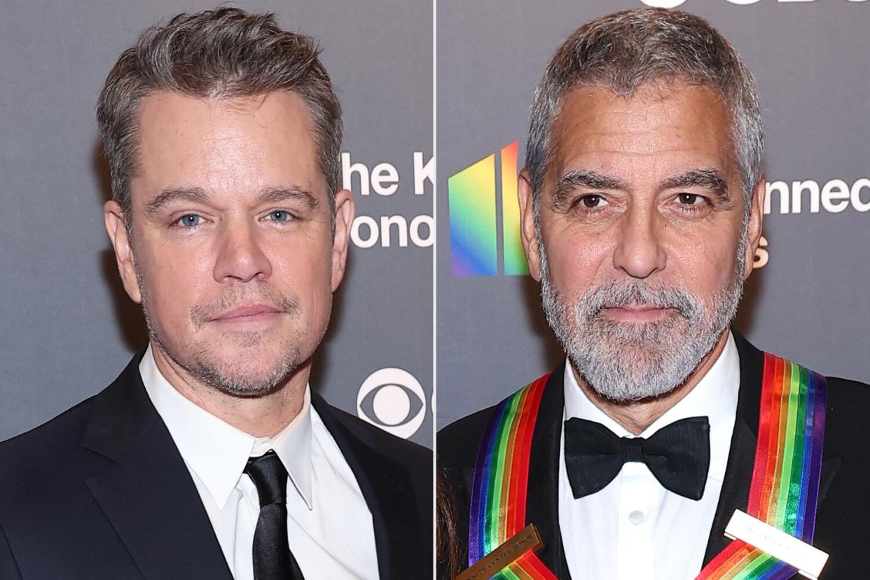 Matt Damon, George Clooney