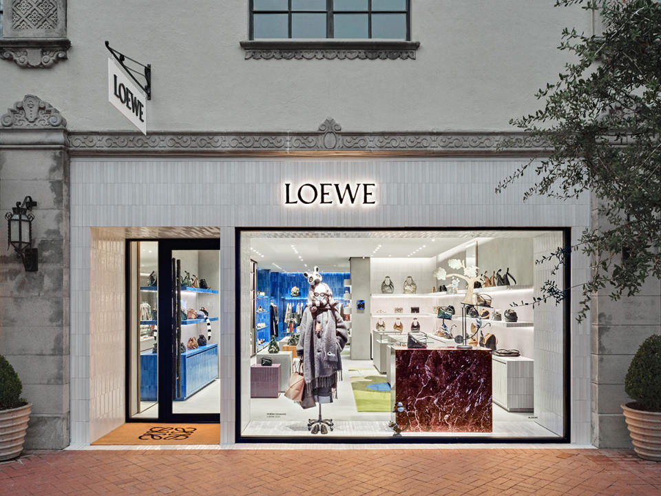 The exterior of Loewe’s Highland Park Village store. - Credit: John Daniel Powers