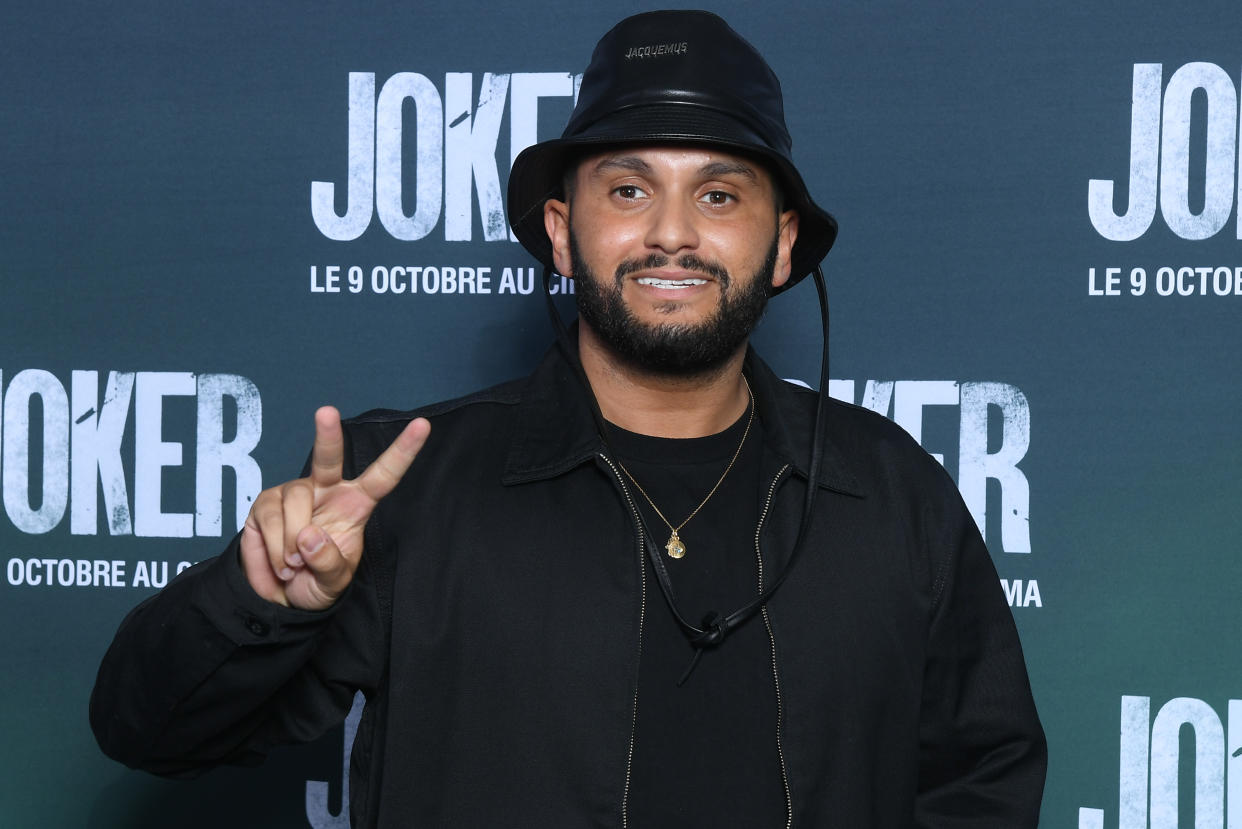 PARIS, FRANCE - SEPTEMBER 23: Malik Bentalha attends the "Joker" Premiere at cinema UGC Normandie on September 23, 2019 in Paris, France. (Photo by Stephane Cardinale - Corbis/Corbis via Getty Images)