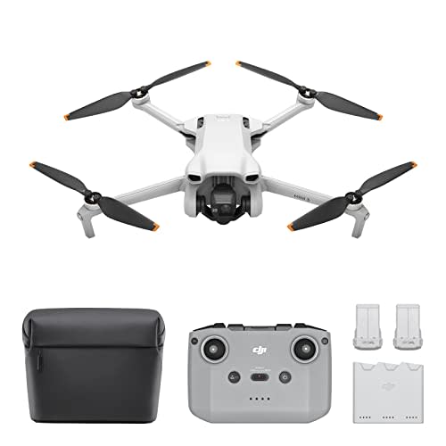 DJI Mini 3 Fly More Combo - Lightweight and Foldable Mini Camera Drone with 4K HDR Video, 38-mi…