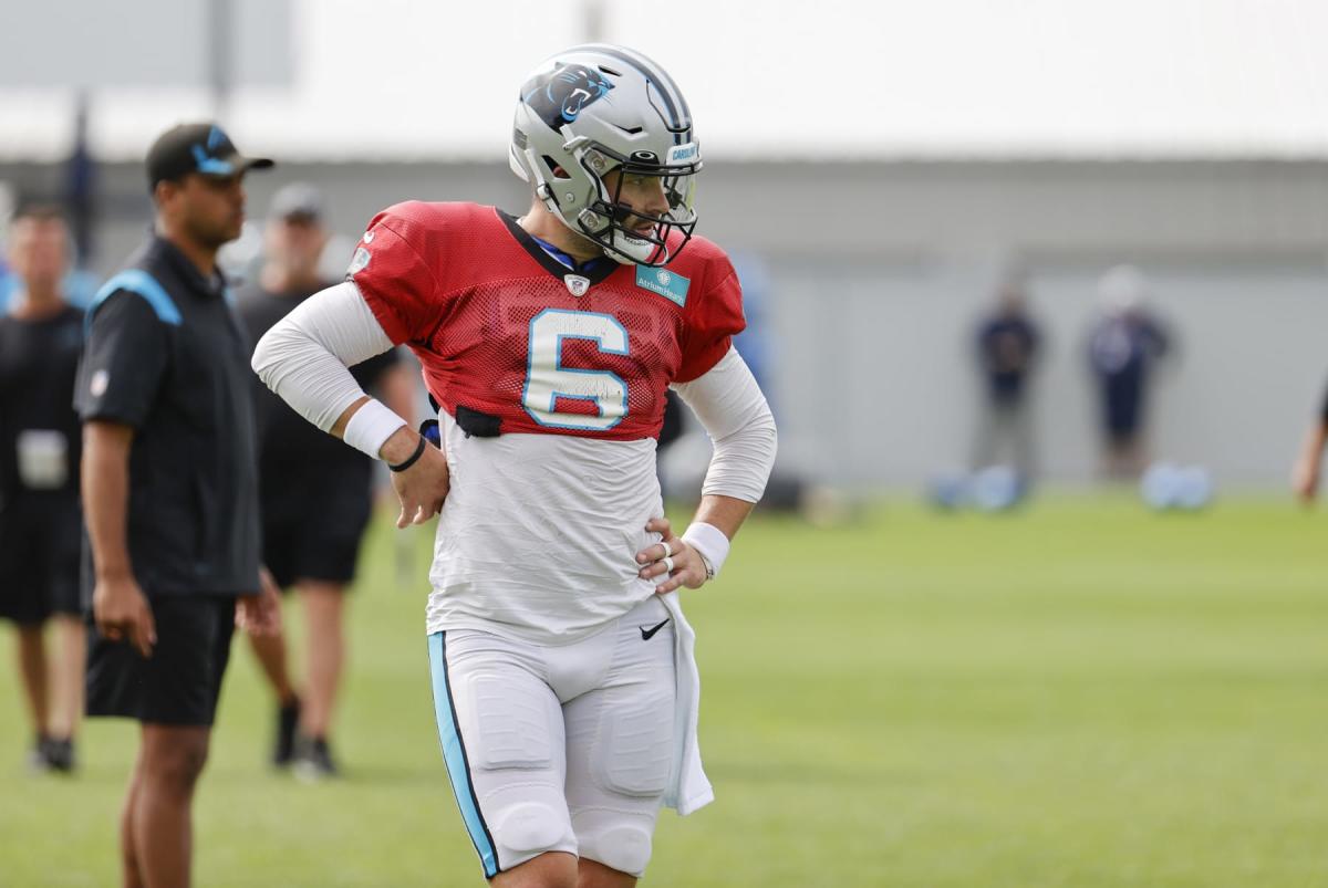 Dillon Taylor on X: The Carolina Panthers have OFFICIALLY named Baker  Mayfield as QB1. His first start for the Panthers will be against his  former team the Cleveland Browns in week 1. #