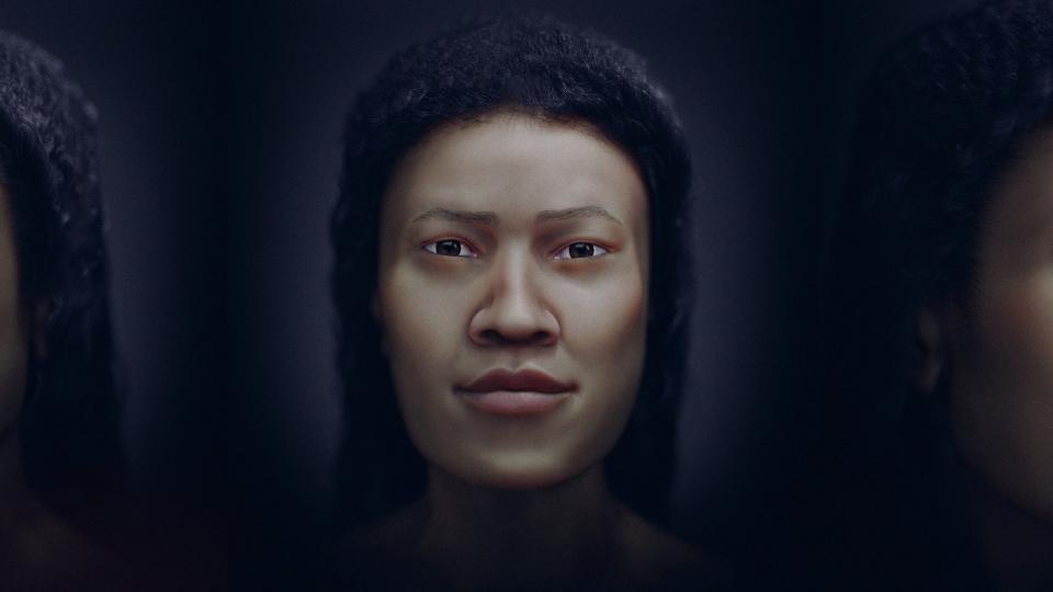 The final reconstruction of the Penang woman.