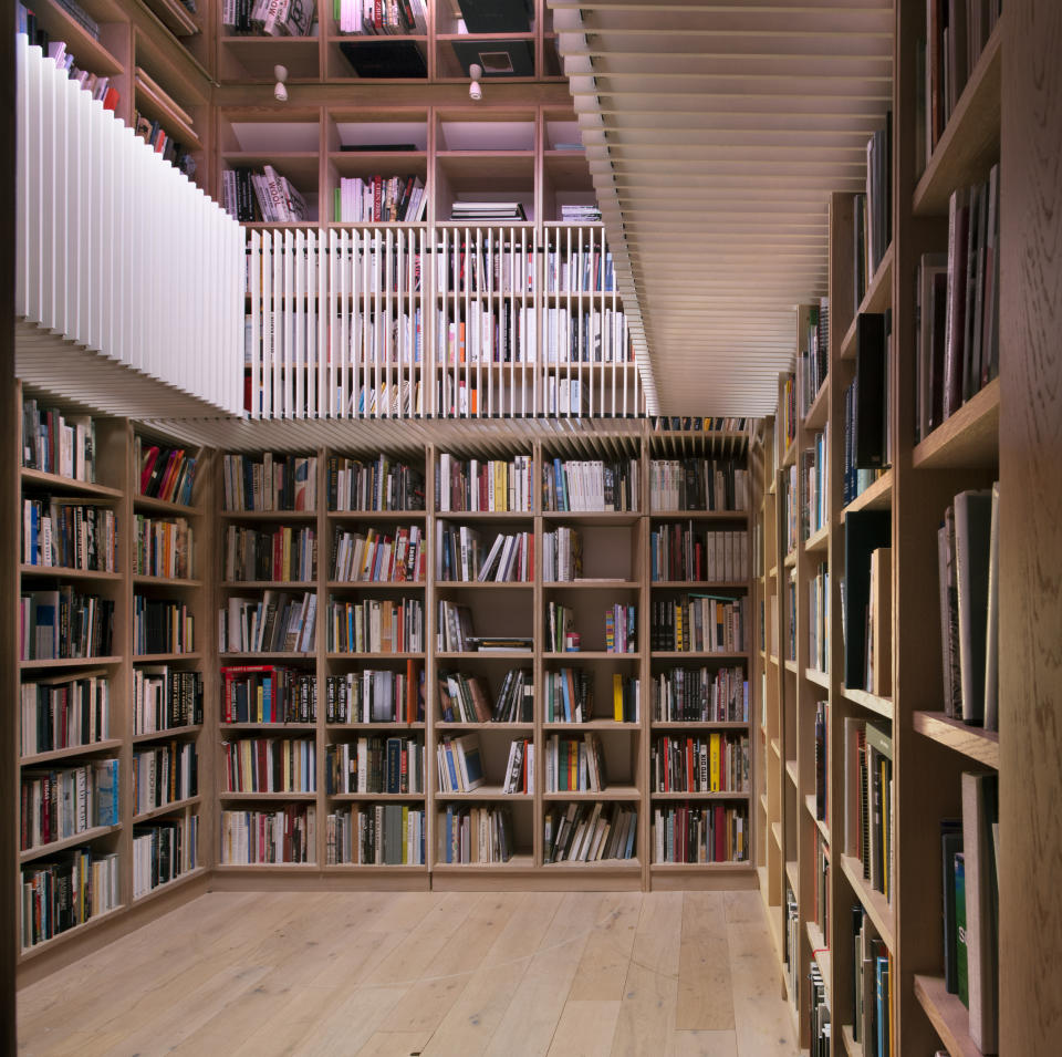 A large library-like room