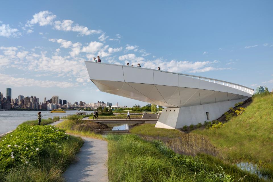 Hunter’s Point South Park in Queens, by Weiss/Manfredi in collaboration with Arup and SWA/Balsley.