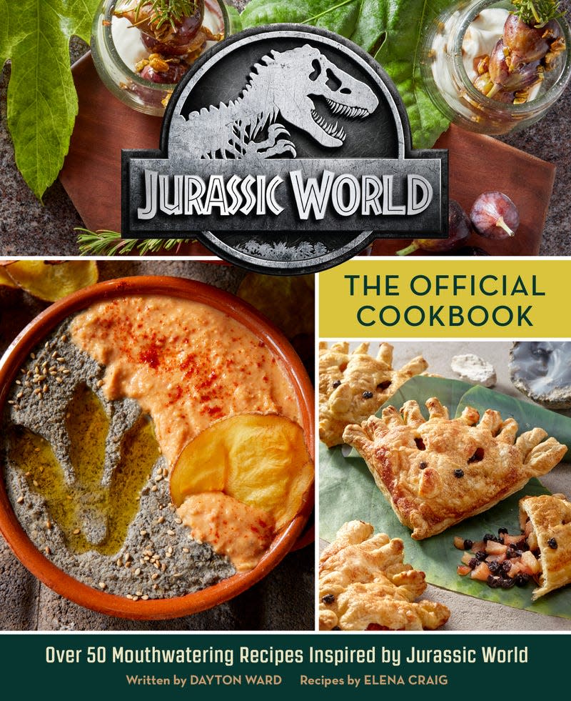 dinosaur jurassic world cookbook