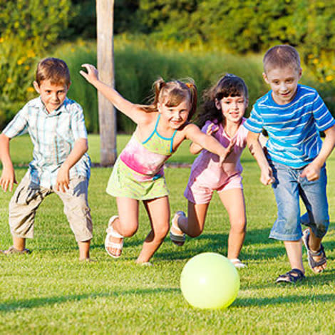 Over 200,000 kids visit emergency rooms each year for home playground-related accidents.