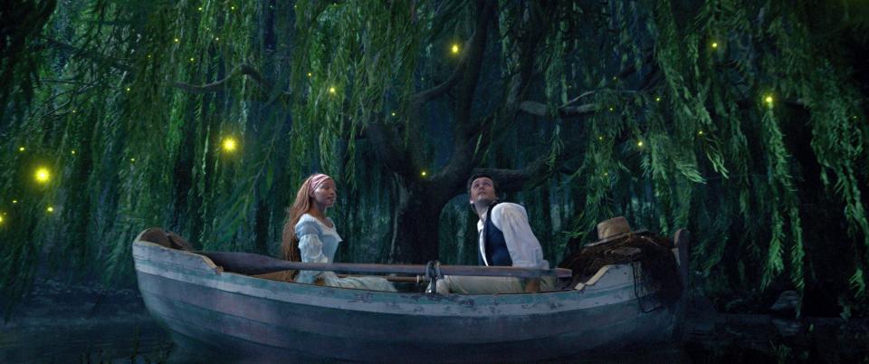 Ariel and Eric on a boat