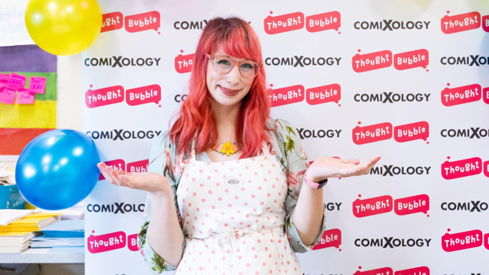 Kim-Joy Hewlett finished as a runner-up in the 2018 series of &#39;The Great British Bake Off. (Andrew Benge/Redferns)