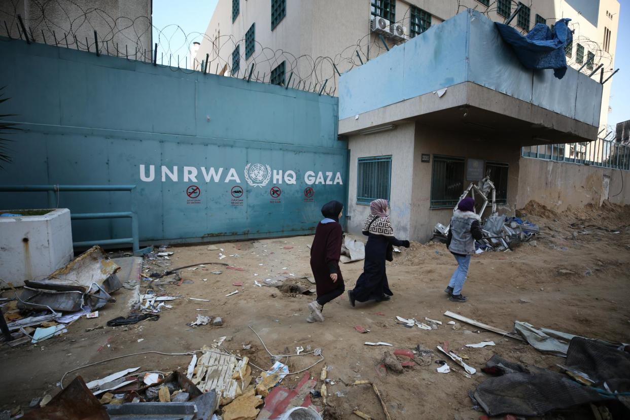 <span>Anti-Unrwa rhetoric from senior Israeli officials has inflamed public sentiment.</span><span>Photograph: Anadolu/Getty Images</span>