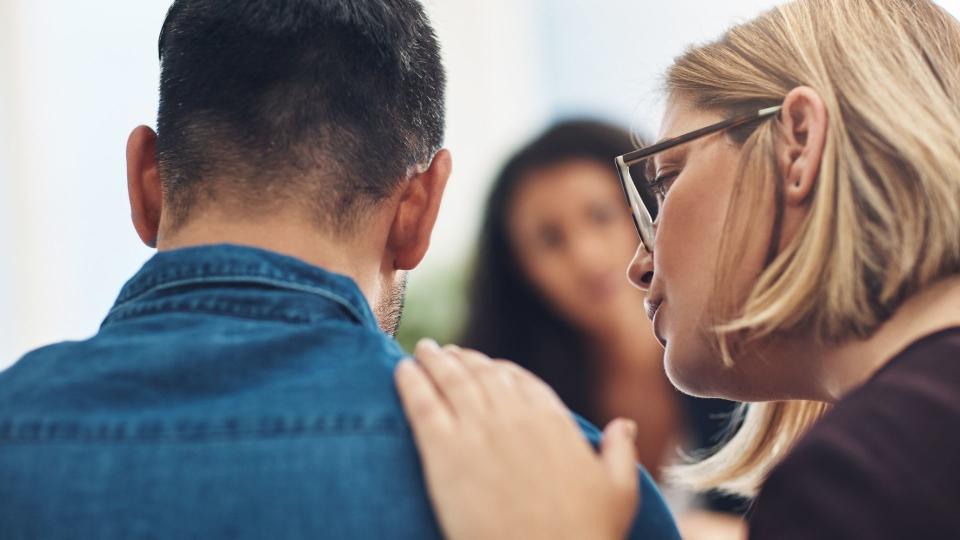 Is depression contagious? Image via Getty Images. 