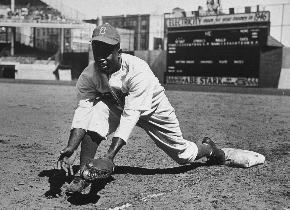 <p><span>African American men were not allowed to play in Major League Baseball. Jackie Robinson would not make history breaking the color barrier until 1947.</span></p>