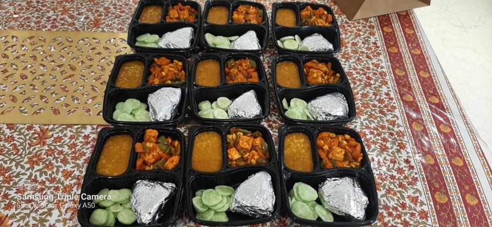 Home-cooked meals freshly packed for delivery by Sujata Rampuria