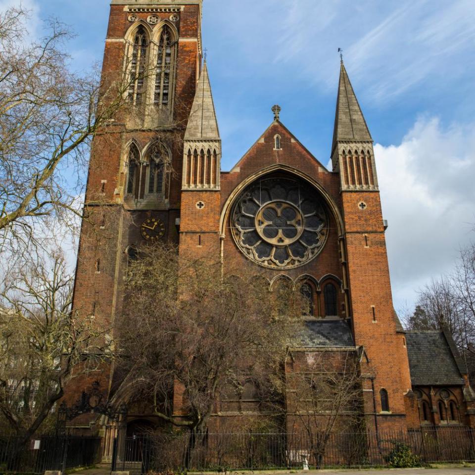 St Augustines Church in Kilburn, exterior