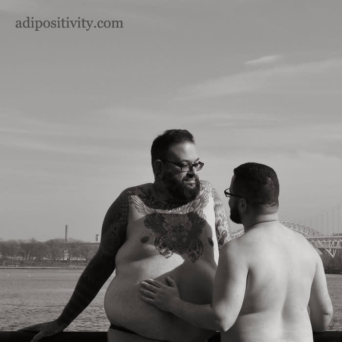 This Body-Positive Nude Photo Series Shows the Fatter, Queerer Side of V-Day Love