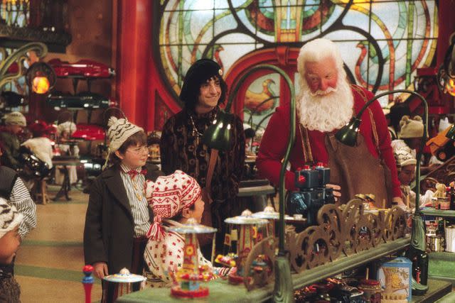 <p>Joseph Lederer/Walt Disney/Kobal/Shutterstock </p> Scene from the workshop in 2002's 'The Santa Clause 2'