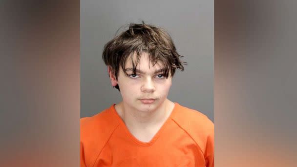 PHOTO: The Oakland County Sheriff's Office released the booking photo on Dec. 1, 2021, for Ethan Crumbley, 15. (Oakland County Sheriff's Office)