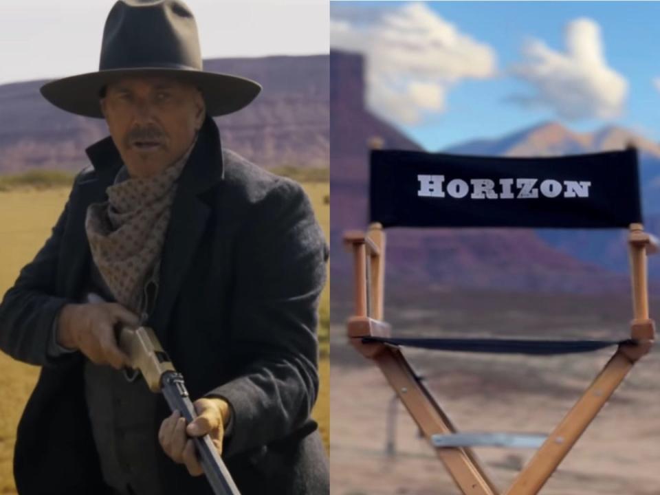 Kevin Costner directs, co-writers, produces, and stars in "Horizon: An American Saga."