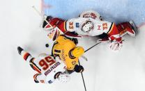 NHL: Calgary Flames at Nashville Predators