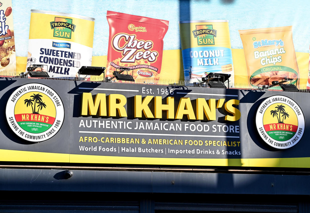 Mr Khan's shop in Winson Green, Birmingham. (SWNS)