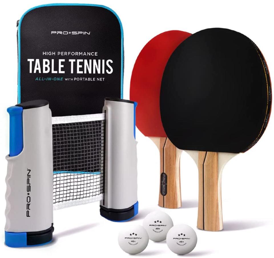 Pro-Spin All-In-One Ping Pong Set with Portable Net - Amazon Canada