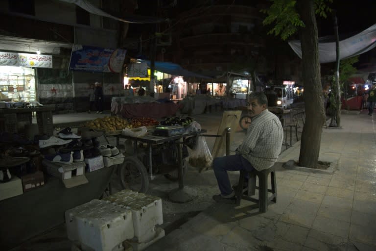 Shopkeepers in Aleppo reopened their doors while fruit and vegetable markets -- one of which was struck in an April 24 raid that left 12 dead -- were running again