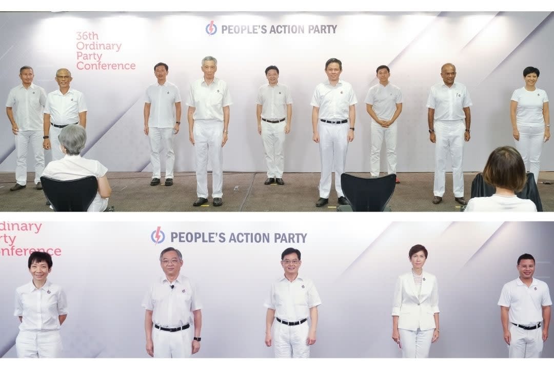 The People’s Action Party (PAP) elected its 36th central executive committee at its biennial party conference on Sunday (8 November). (Photo: PAP website)