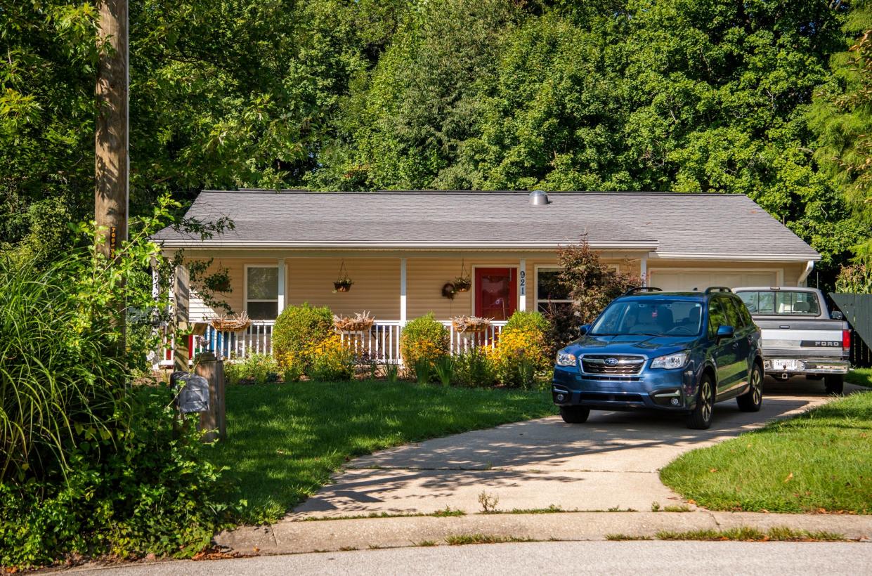 The house at 921 Cardinal Court on Wednesday, Aug. 16, 2023. A land trust homeowner signed a lease on the newly built house in 1994.