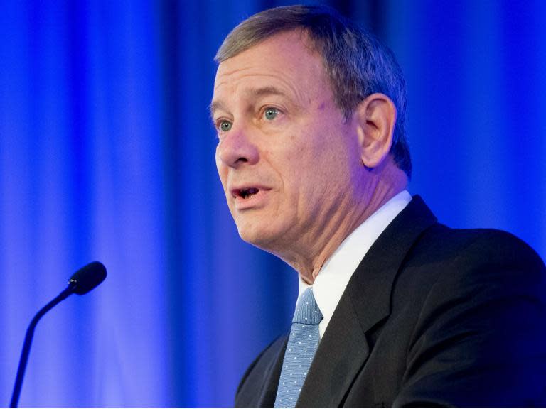 Chief justice John Roberts hits out at Trump 'Obama judge' remark in unprecedented criticism of president