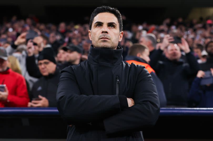 Arsenal manager Mikel Arteta