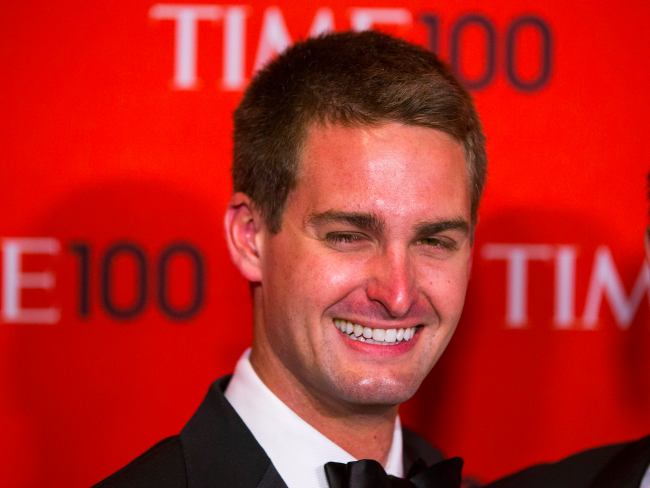 evan spiegel