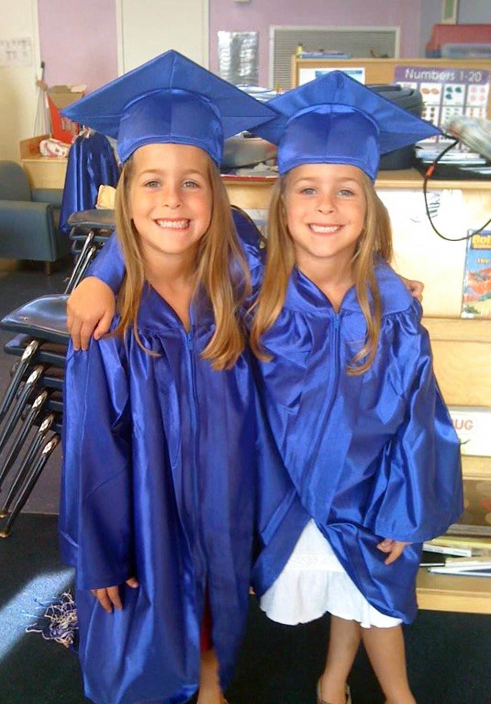 Twins Jocelyn and Gabrielle Reed.  (Courtesy Aaron Reed)