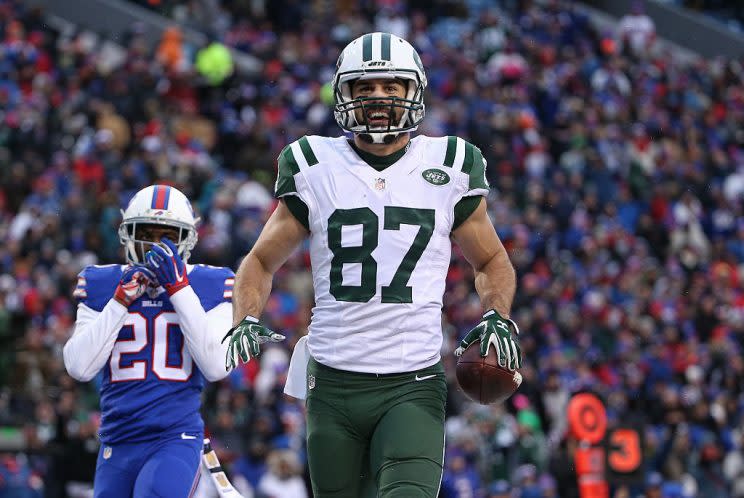 Eric Decker, consistency king. (Photo by Tom Szczerbowski/Getty Images)