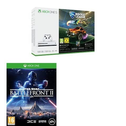 Xbox One S with Battlefront II and Rocket League