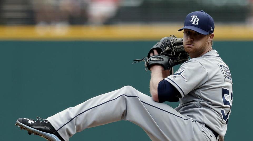 Alex Cobb is among the free agent starters who could interest the Blue Jays. (AP)