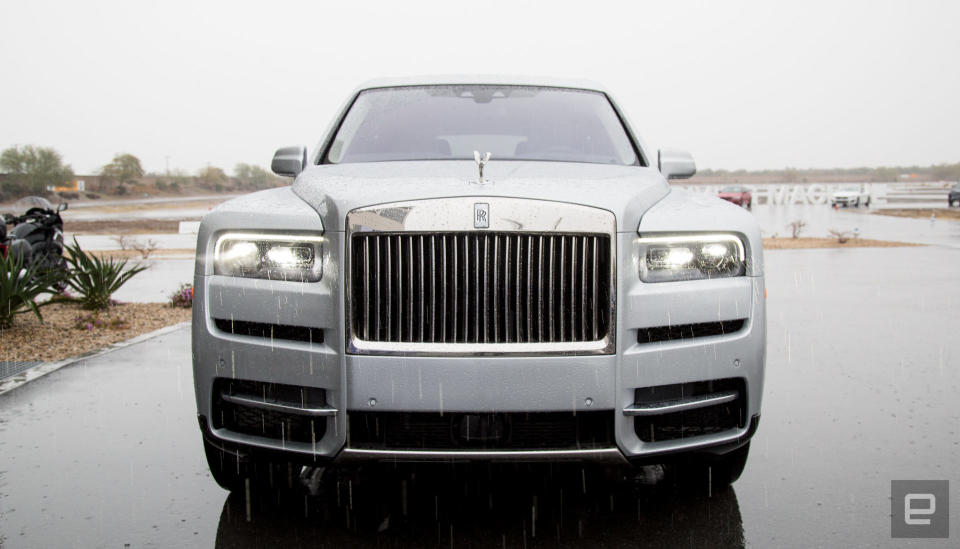 The pinnacle of high society is the Rolls-Royce