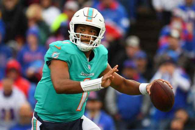 Tua Tagovailoa listed on Dolphins injury report with ribs/left finger