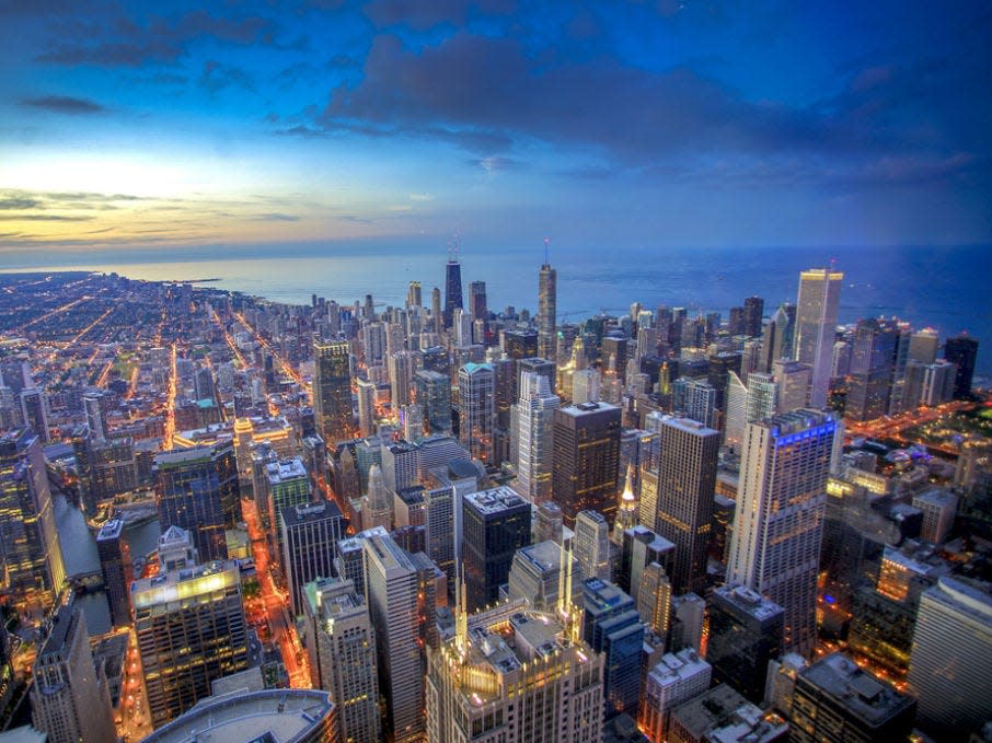 chicago willis tower view