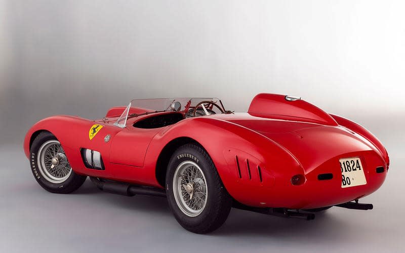 <p><strong>Sold by Artcurial for $35,711,359, February 2016</strong></p><p>Built in 1957, #0674 was first driven by Peter Collins and Maurice Trintignant in the 1957 Sebring 12 Hours, then by Wolfgang von Trips in the Mille Miglia. Mike Hawthorn drove the car in the Le Mans 24 Hours and the car also competed in lots of other high-profile races around the world.</p>