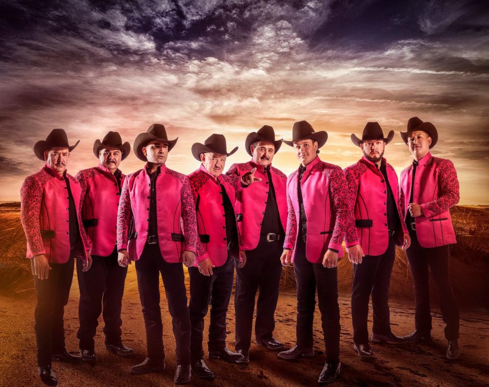 Los Huracanes Del Norte will perform at Fantasy Springs Resort Casino in Indio, Calif., on Jan. 29, 2022.