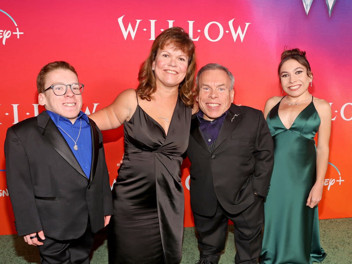 Warwick Davis says wife Samantha’s death has 'left huge hole in lives as family’ (Getty Images for Disney)