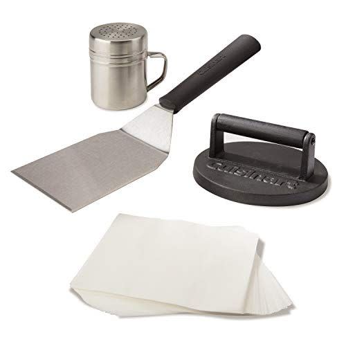 7) Cuisinart CSBK-400 Cast Iron Smashed Burger Kit