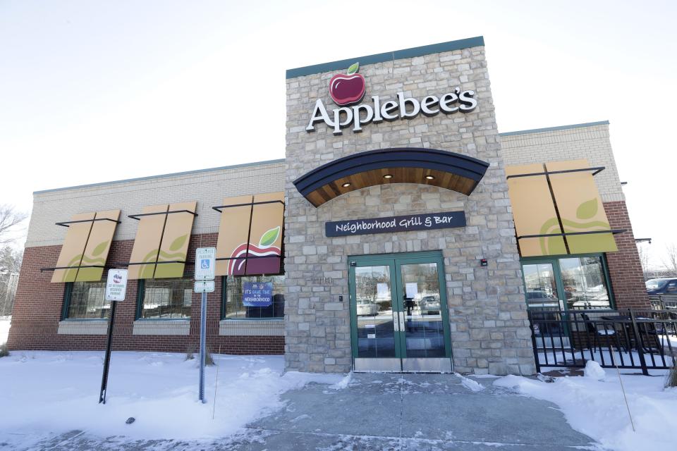 Applebee's located at 1111 Westowne Drive Tuesday, Jan. 31, 2023, in Neenah, Wis.