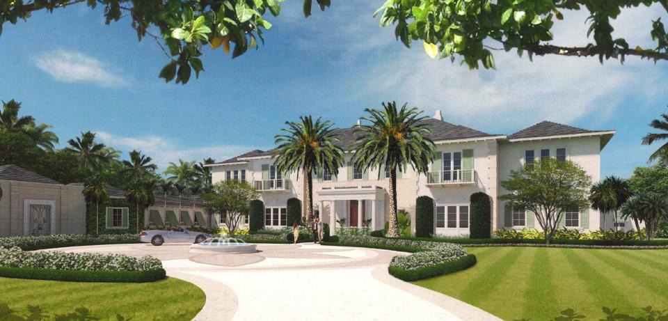The Palm Beach Architectural Commission has unanimously agreed that this mansion designed for 1440 S. Ocean Blvd. needs work and has asked the architect to present revisions in August.