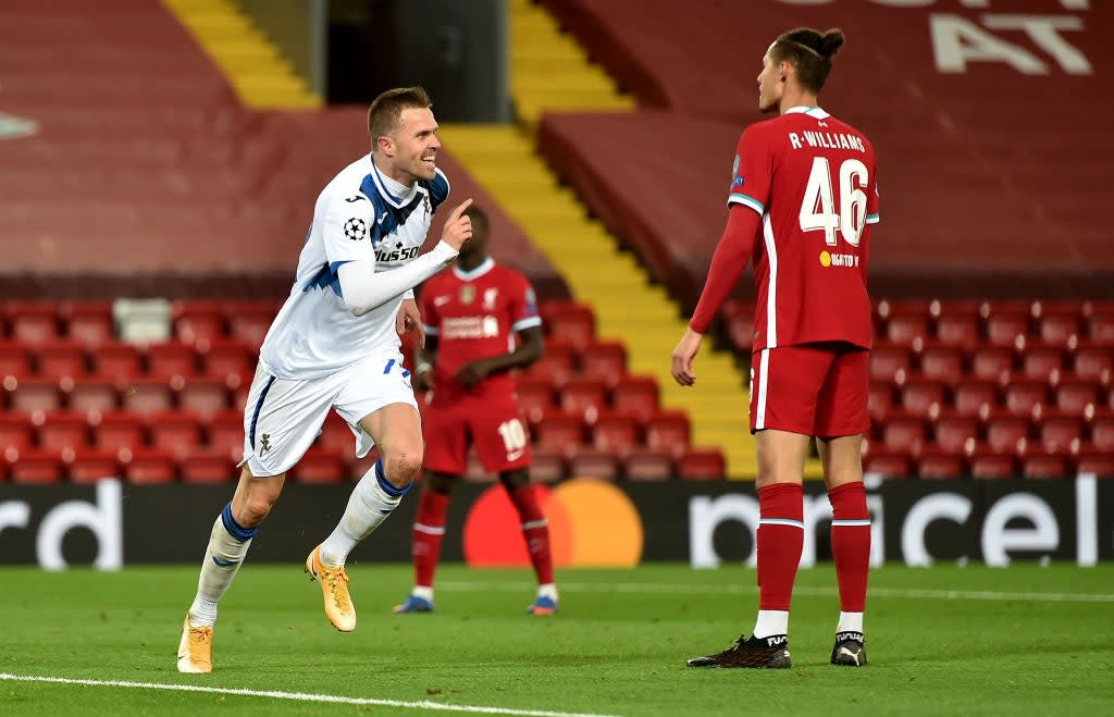 Ilicic celebrates for Atalanta (Getty Images)