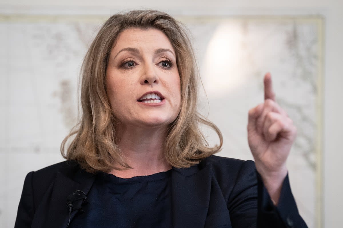 Penny Mordaunt has come under fire from rival camps after pulling ahead of Foreign Secretary Liz Truss in the first ballot in the Tory leadership contest (Stefan Rousseau/PA) (PA Wire)