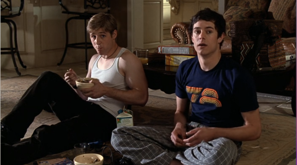 Screenshot from "The O.C."